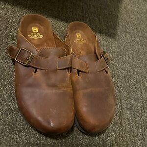 WHITE MOUNTAIN Women's Shoes Big Easy Clog Footbed